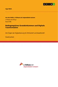 Bedingungsloses Grundeinkommen und Digitale Transformation_cover