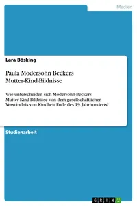 Paula Modersohn Beckers Mutter-Kind-Bildnisse_cover