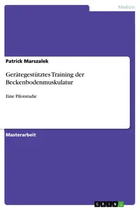 Gerätegestütztes Training der Beckenbodenmuskulatur_cover