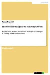 Emotionale Intelligenz bei Führungskräften_cover