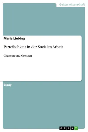 Parteilichkeit in der Sozialen Arbeit