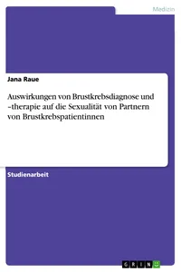 Auswirkungen von Brustkrebsdiagnose und –therapie auf die Sexualität von Partnern von Brustkrebspatientinnen_cover