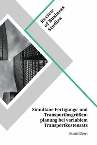 Simultane Fertigungs- und Transportlosgrößenplanung bei variablem Transportkostensatz_cover