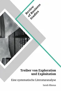 Treiber von Exploration und Exploitation. Eine systematische Literaturanalyse_cover