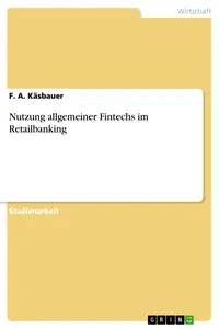 Nutzung allgemeiner Fintechs im Retailbanking_cover