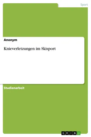 Knieverletzungen im Skisport