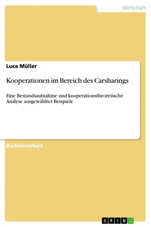 Kooperationen im Bereich des Carsharings