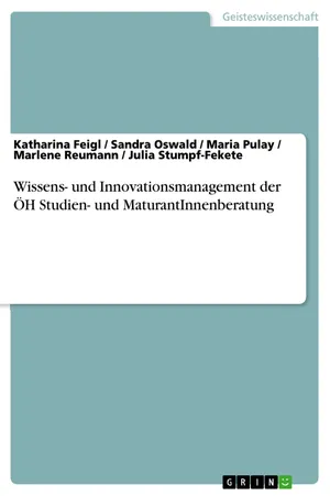 Wissens- und Innovationsmanagement der ÖH Studien- und MaturantInnenberatung