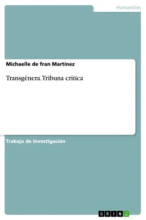Transgênera. Tribuna crítica