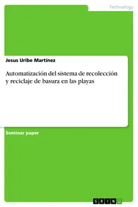 Automatización del sistema de recolección y reciclaje de basura en las playas_cover