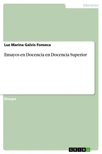 Ensayos en Docencia en Docencia Superior_cover