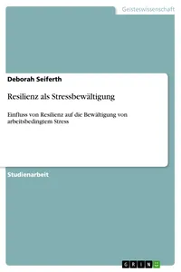 Resilienz als Stressbewältigung_cover