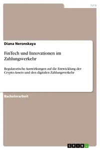 FinTech und Innovationen im Zahlungsverkehr_cover