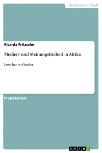 Medien- und Meinungsfreiheit in Afrika_cover