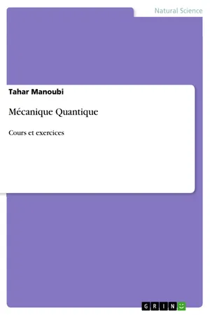 Mécanique Quantique