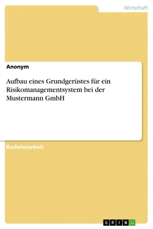 Aufbau eines Grundgerüstes für ein Risikomanagementsystem bei der Mustermann GmbH