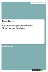 Tanz- und Bewegungstherapie bei Menschen mit Essstörung_cover