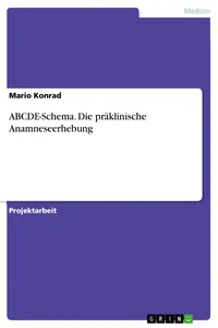 ABCDE-Schema. Die präklinische Anamneseerhebung_cover