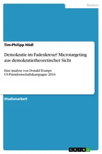Demokratie im Fadenkreuz? Microtargeting aus demokratietheoretischer Sicht_cover