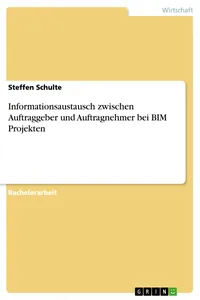Informationsaustausch zwischen Auftraggeber und Auftragnehmer bei BIM Projekten_cover