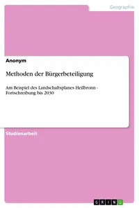 Methoden der Bürgerbeteiligung_cover