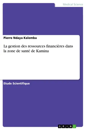La gestion des ressources financières dans la zone de santé de Kamina