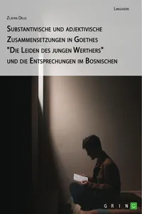 Substantivische und adjektivische Zusammensetzungen in Goethes "Die Leiden des jungen Werthers" und die Entsprechungen im Bosnischen_cover