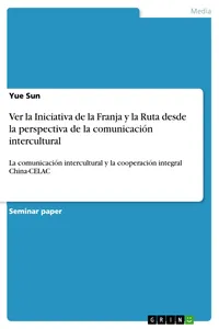 Ver la Iniciativa de la Franja y la Ruta desde la perspectiva de la comunicación intercultural_cover