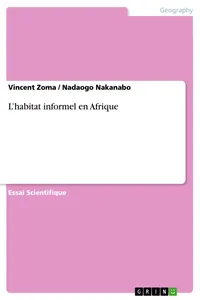 L’habitat informel en Afrique_cover