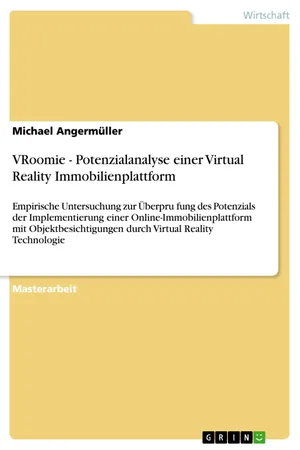 VRoomie - Potenzialanalyse einer Virtual Reality Immobilienplattform
