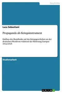 Propaganda als Kriegsinstrument_cover