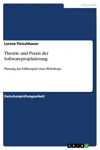 Theorie und Praxis der Softwareprojektierung_cover
