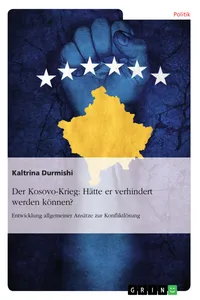 Der Kosovo-Krieg: Hätte er verhindert werden können?_cover