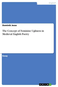 The Concept of Feminine Ugliness in Medieval English Poetry_cover