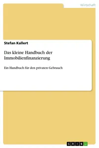 Das kleine Handbuch der Immobilienfinanzierung_cover