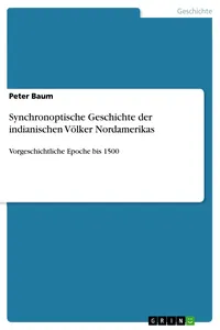 Synchronoptische Geschichte der indianischen Völker Nordamerikas_cover