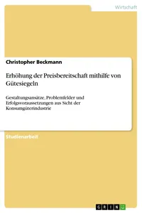 Erhöhung der Preisbereitschaft mithilfe von Gütesiegeln_cover