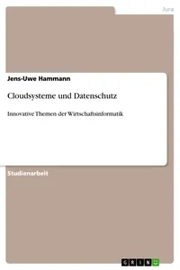 Cloudsysteme und Datenschutz_cover
