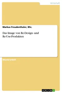 Das Image von Re-Design- und Re-Use-Produkten_cover
