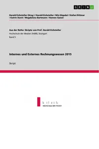 Internes und Externes Rechnungswesen 2015_cover