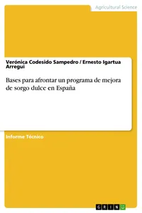 Bases para afrontar un programa de mejora de sorgo dulce en España_cover
