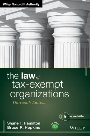 The Law of Tax-Exempt Organizations