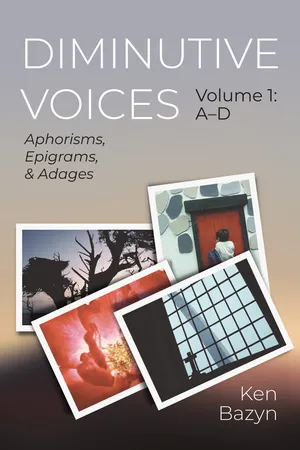 Diminutive Voices, Volume 1: A–D