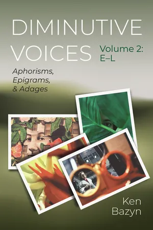 Diminutive Voices, Volume 2: E–L