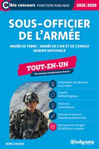 Sous-officier de l’armée - Tout-en-un - Édition 2025-2026
