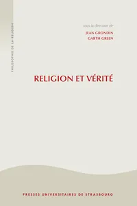 Religion et vérité_cover