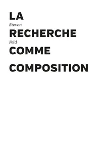 La recherche comme composition