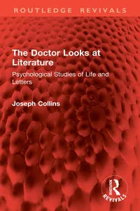 The Doctor Looks at Literature_cover