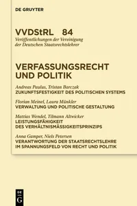Verfassungsrecht und Politik_cover