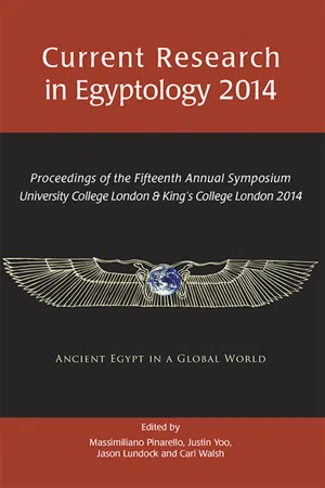 Current Research in Egyptology 2014